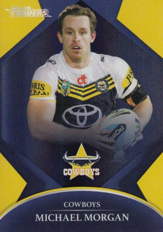 2016 NRL Traders Silver Parallels - P086 Michael Morgan North Qld Cowboys
