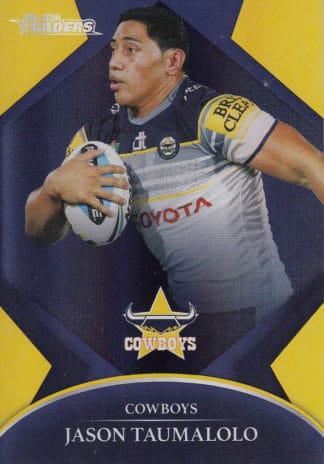 2016 NRL Traders Silver Parallels - P089 Jason Taumalolo North Qld Cowboys