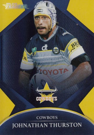 2016 NRL Traders Silver Parallels - P090 Johnathan Thurston North Qld Cowboys