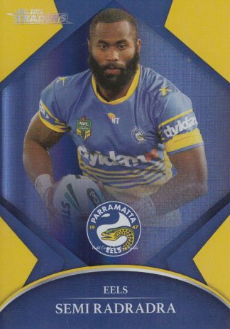 2016 NRL Traders Silver Parallels - P098 Semi Radradra Parramatta Eels