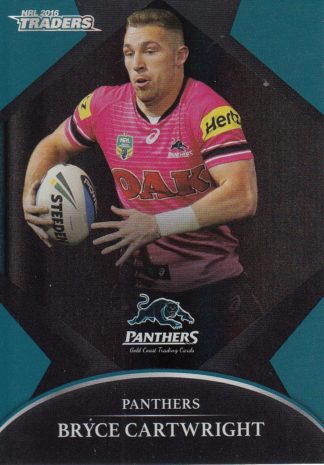 2016 NRL Traders Silver Parallels - P102 Bryce Cartwright Penrith Panthers