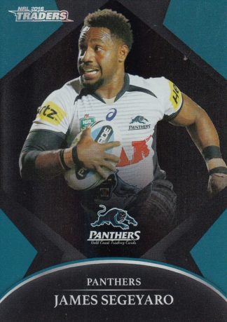 2016 NRL Traders Silver Parallels - P106 James Segeyaro Penrith Panthers