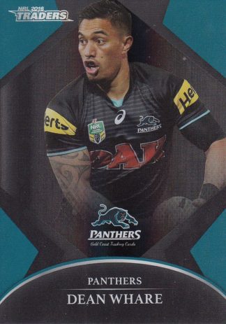 2016 NRL Traders Silver Parallels - P110 Dean Whare Penrith Panthers