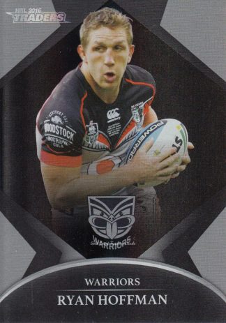 2016 NRL Traders Silver Parallels - P142 Ryan Hoffman Warriors