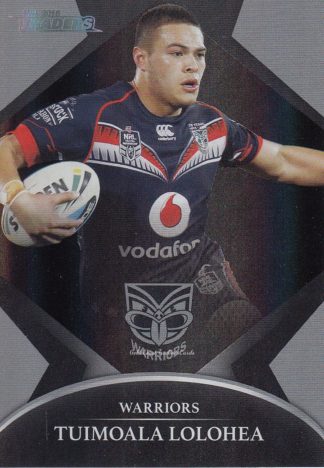 2016 NRL Traders Silver Parallels - P146 Tuimoala Lolohea Warriors