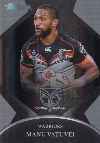 2016 NRL Traders Silver Parallels - P150 Manu Vatuvei Warriors