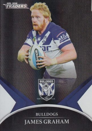 2016 NRL Traders Black Parallel - PS11 James Graham Canterbury Bulldogs
