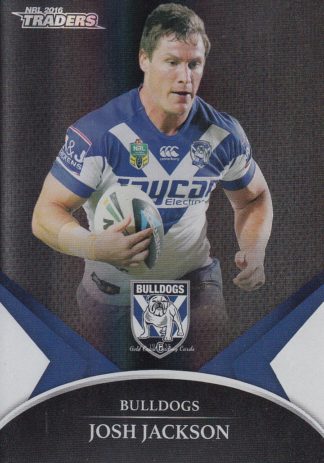 2016 NRL Traders Black Parallel - PS12 Josh Jackson Canterbury Bulldogs