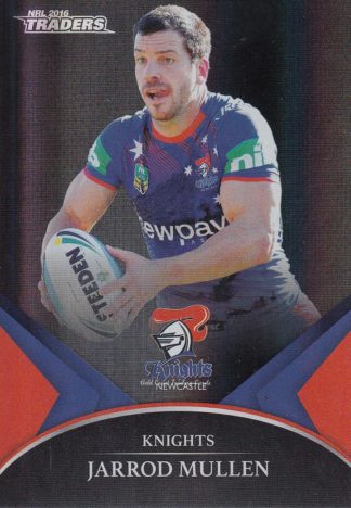 2016 NRL Traders Black Parallel - PS38 Jarrod Mullen Newcastle Knights