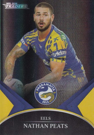 2016 NRL Traders Black Parallel - PS48 Nathan Peats Parramatta Eels