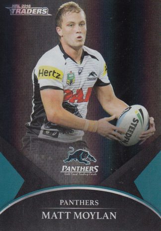 2016 NRL Traders Black Parallel - PS52 Matt Moylan Penrith Panthers