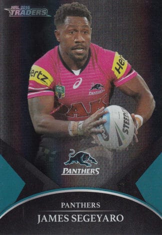 2016 NRL Traders Black Parallel - PS53 James Segeyaro Penrith Panthers