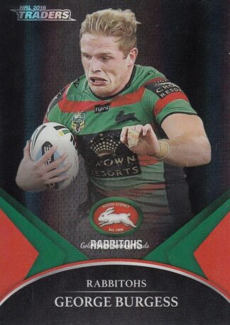 2016 NRL Traders Black Parallel - PS56 George Burgess South Sydney Rabbitohs