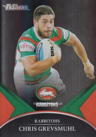 2016 NRL Traders Black Parallel - PS57 Chris Grevsmuhl South Sydney Rabbitohs
