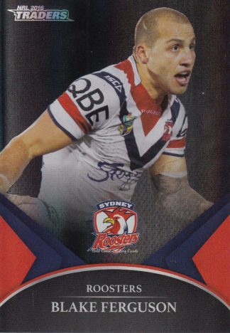 2016 NRL Traders Black Parallel - PS66 Blake Ferguson Sydney Roosters
