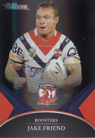 2016 NRL Traders Black Parallel - PS67 Jake Friend Sydney Roosters