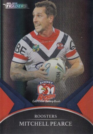 2016 NRL Traders Black Parallel - PS69 Mitchell Pearce Sydney Roosters