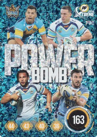 2016 NRL Xtreme Power Bomb Team - PB05 Douglas, James, Bird, Burr