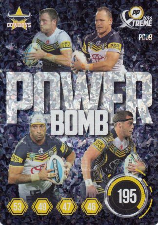 2016 NRL Xtreme Power Bomb Team - PB09 Thurston, Lowe, Cooper, Scott