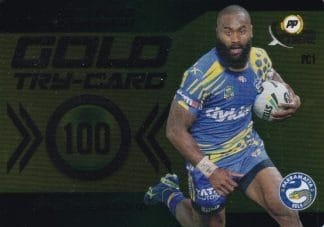 2016 NRL Xtreme Power Cards - PC01 Semi Radradra Parramatta Eels