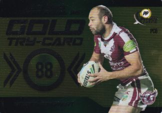 2016 NRL Xtreme Power Cards - PC06 Brett Stewart Manly Sea Eagles