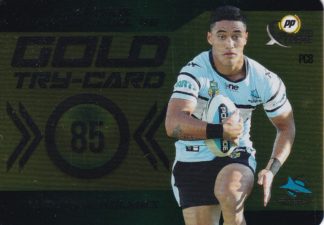 2016 NRL Xtreme Power Cards - PC08 Valentine Holmes Cronulla Sharks