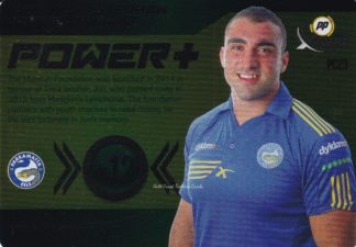 2016 NRL Xtreme Power Cards - PC23 Tim Mannah Parramatta Eels