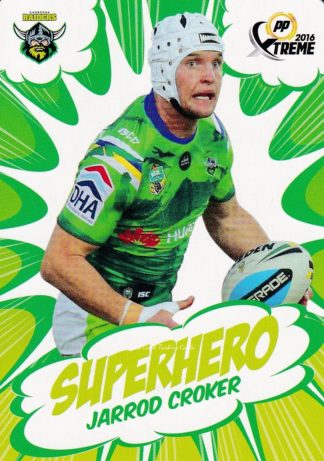 2016 NRL Xtreme Superhero - SH03 Jarrod Croker Canberra Raiders