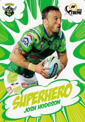 2016 NRL Xtreme Superhero - SH04 Josh Hodgson Canberra Raiders