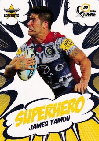2016 NRL Xtreme Superhero - SH18 James Tamou North Qld Cowboys