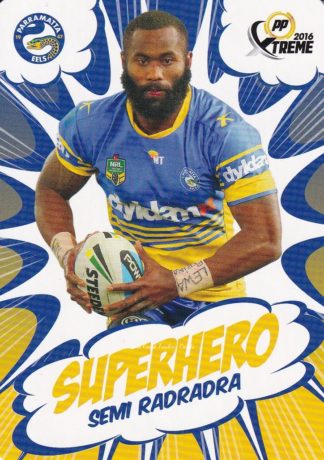 2016 NRL Xtreme Superhero - SH19 Semi Radradra Parramatta Eels