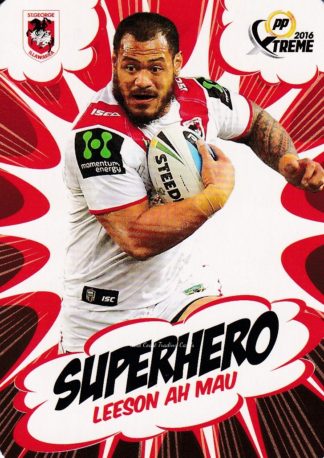 2016 NRL Xtreme Superhero - SH25 Leeson Ah Mau St George Dragons