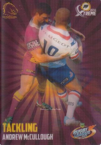 2016 NRL Xtreme Rugby League Live Skills - SK01 Andrew McCullough Brisbane Broncos