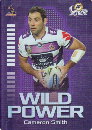 2016 NRL Xtreme Wild Power - WP07 Cameron Smith Melbourne Storm