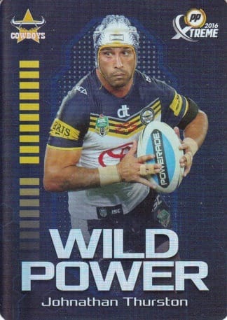 2016 NRL Xtreme Wild Power - WP09 Johnathan Thurston North Qld Cowboys