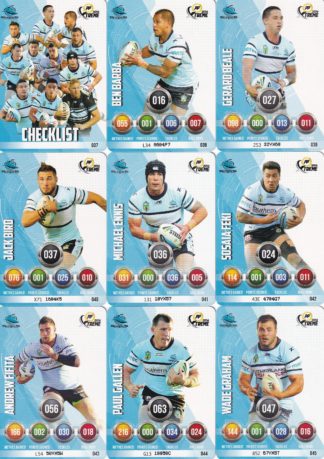 2016 NRL Xtreme Base Team Set - Cronulla Sharks