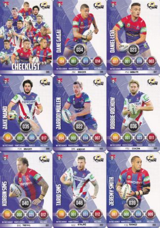 2016 NRL Xtreme Base Team Set - Newcastle Knights