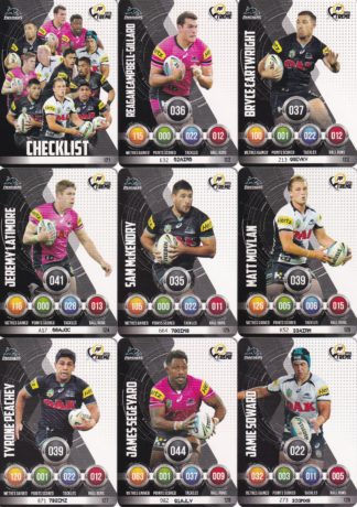 2016 NRL Xtreme Base Team Set - Penrith Panthers