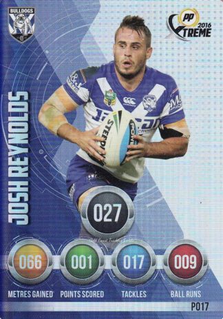 2016 NRL Xtreme Parallels - P17 Josh Reynolds Canterbury Bulldogs