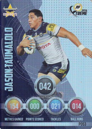 2016 NRL Xtreme Parallels - P53 Jason Taumalolo North Qld Cowboys