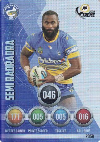 2016 NRL Xtreme Parallels - P59 Semi Radradra Parramatta Eels