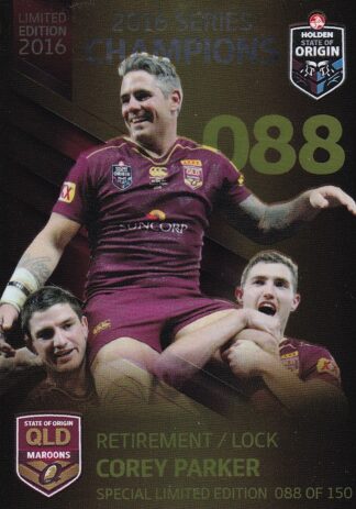 2016 QLD State Of Origin