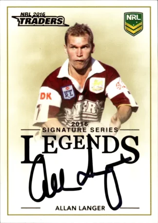 2016 NRL Traders Legends Signatures