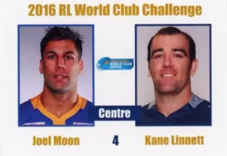 2016 World Cup Challenge - Card 04 Joel Moon & Kane Linnett
