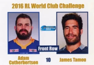 2016 World Cup Challenge - Card 10 Adam Cutherbertson & James Tamou