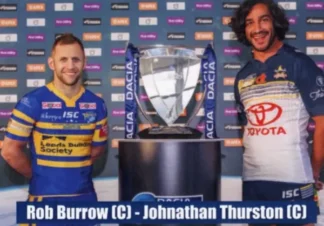 2016 World Cup Challenge - Card 19 Rob Burrow & Johnathan Thurston