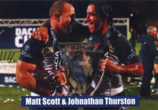 2016 World Cup Challenge - Card 27 Matt Scott & Johnathan Thurston