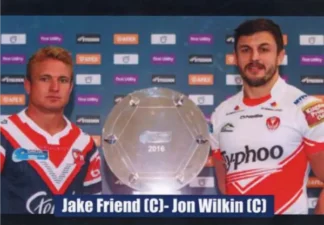 2016 World Cup Challenge - Card 31 Captains Jake Friend & Jon Wilkin
