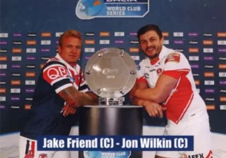 2016 World Cup Challenge - Card 32 Captains Jake Friend & Jon Wilkin