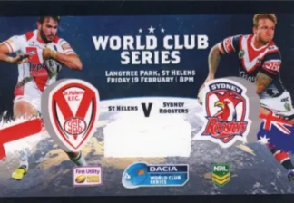2016 World Cup Challenge - Card 33 WCC St Helens vs Sydney Roosters